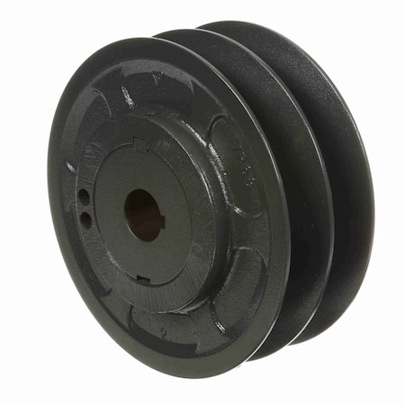 Browning Finished 2 Groove Sheave 6.55 in OD 2VP68X1 KWY 1/4 X 1/8